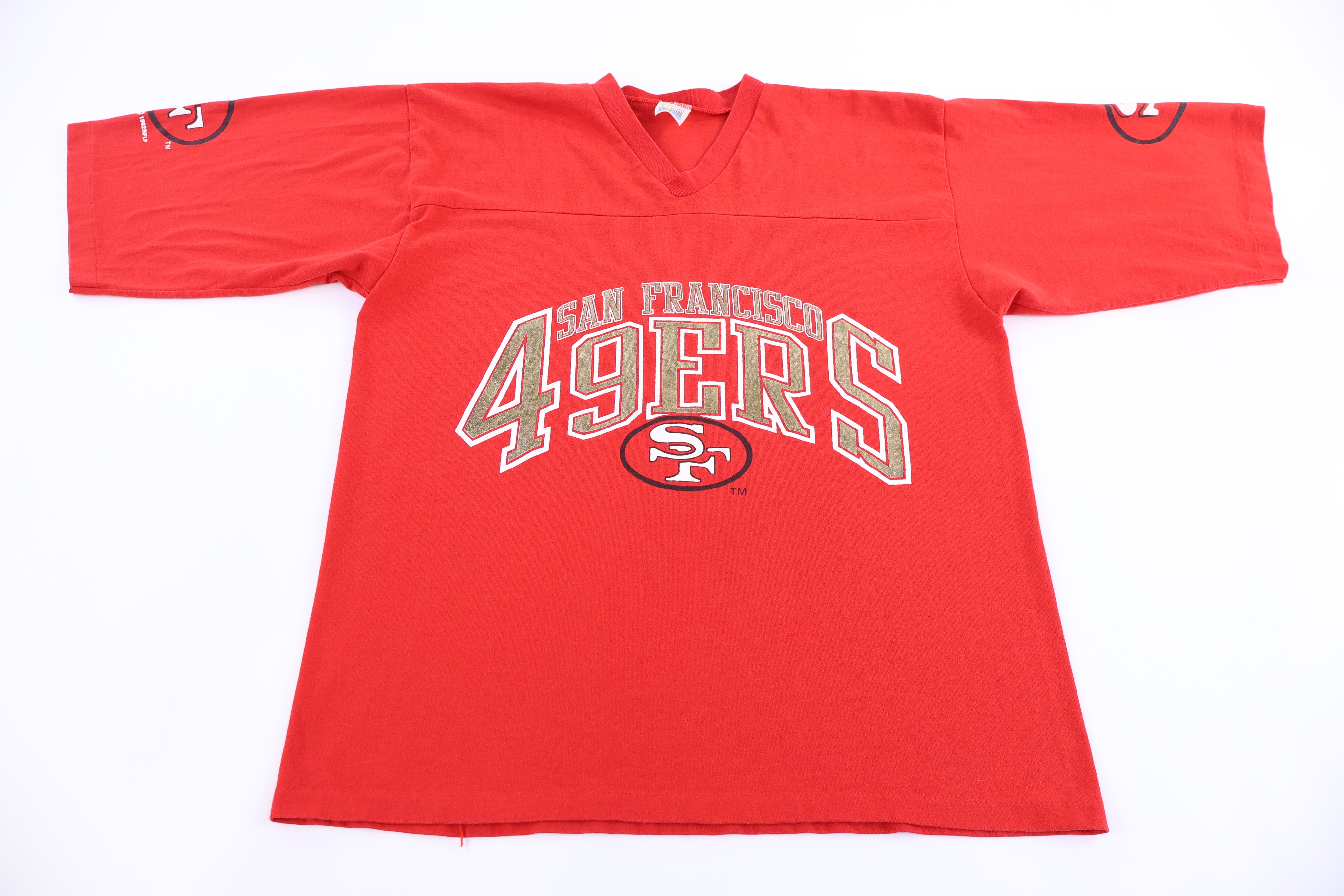 90's San Francisco 49ers Football T-shirt - Shirts & Tops - Thrifted Threads