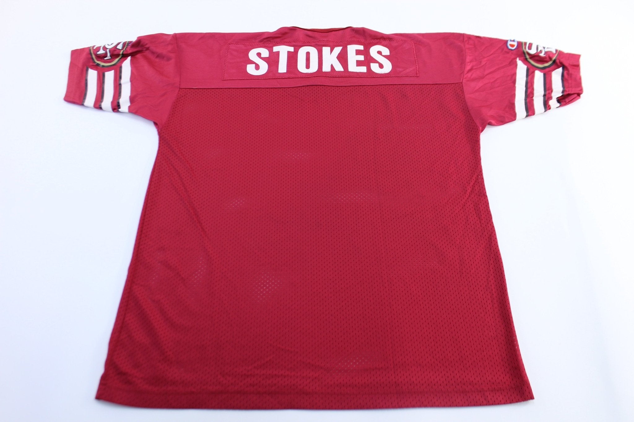 90's San Francisco 49ers J.J. Stokes Champion Football Jersey - ThriftedThreads.com