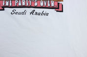90's Saudi Arabia Oasis Party Animal Heineken T-Shirt - T-Shirts - Thrifted Threads
