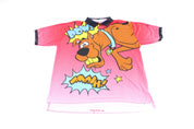 90's Scooby - Doo Cartoon Network All Over Print Polo - ThriftedThreads.com