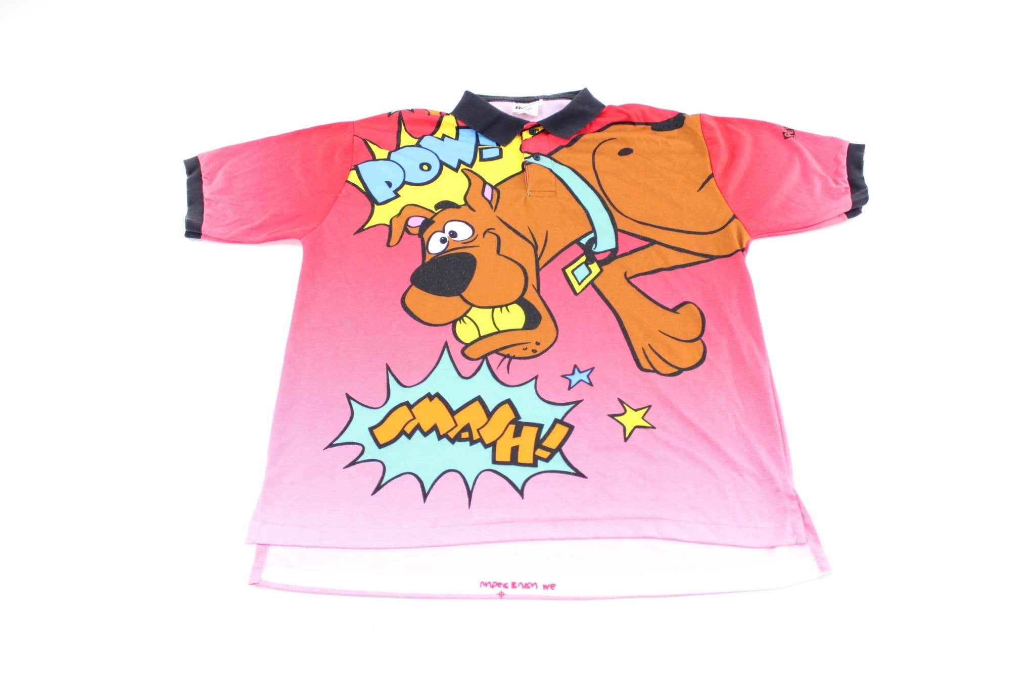 90's Scooby - Doo Cartoon Network All Over Print Polo - ThriftedThreads.com