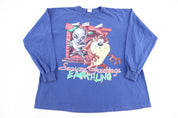 90's Season's Greetings Earthling LS T-shirt - Shirts & Tops - Thrifted Threads