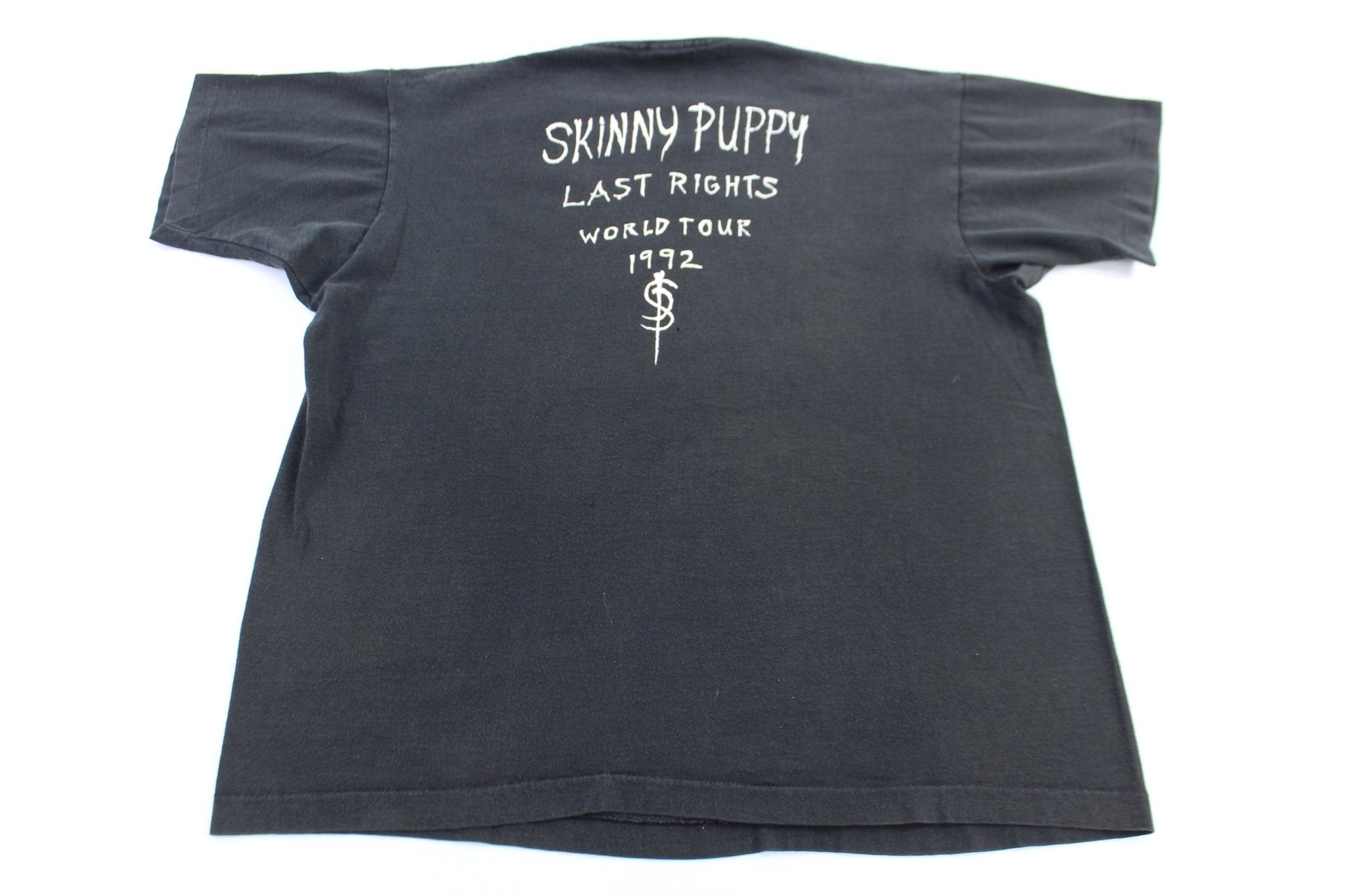 90's Skinny Puppy Last Rights World Tour T-shirt - Shirts & Tops - Thrifted Threads