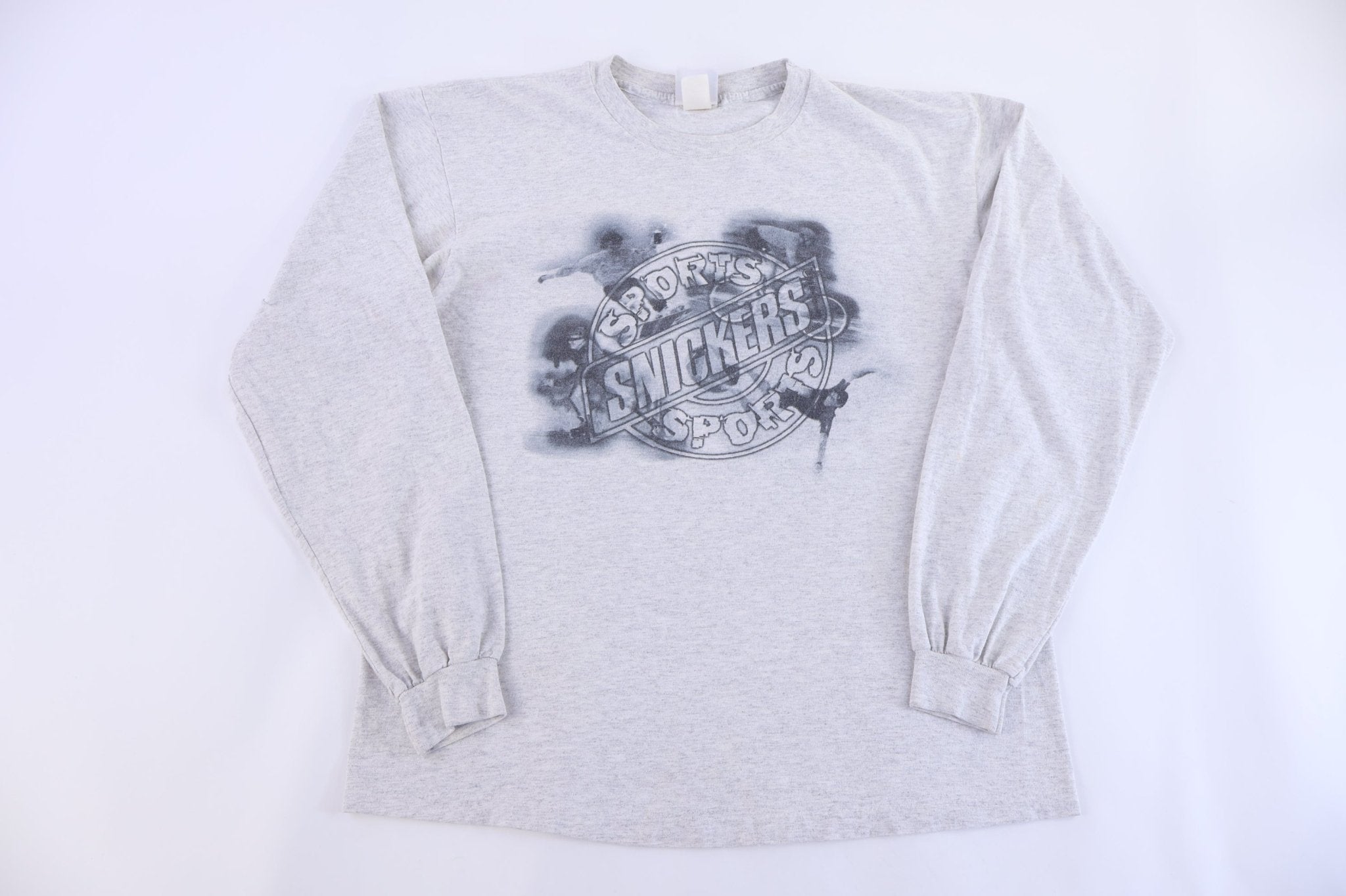 90's Snickers Sports LS T-shirt - Shirts & Tops - Thrifted Threads