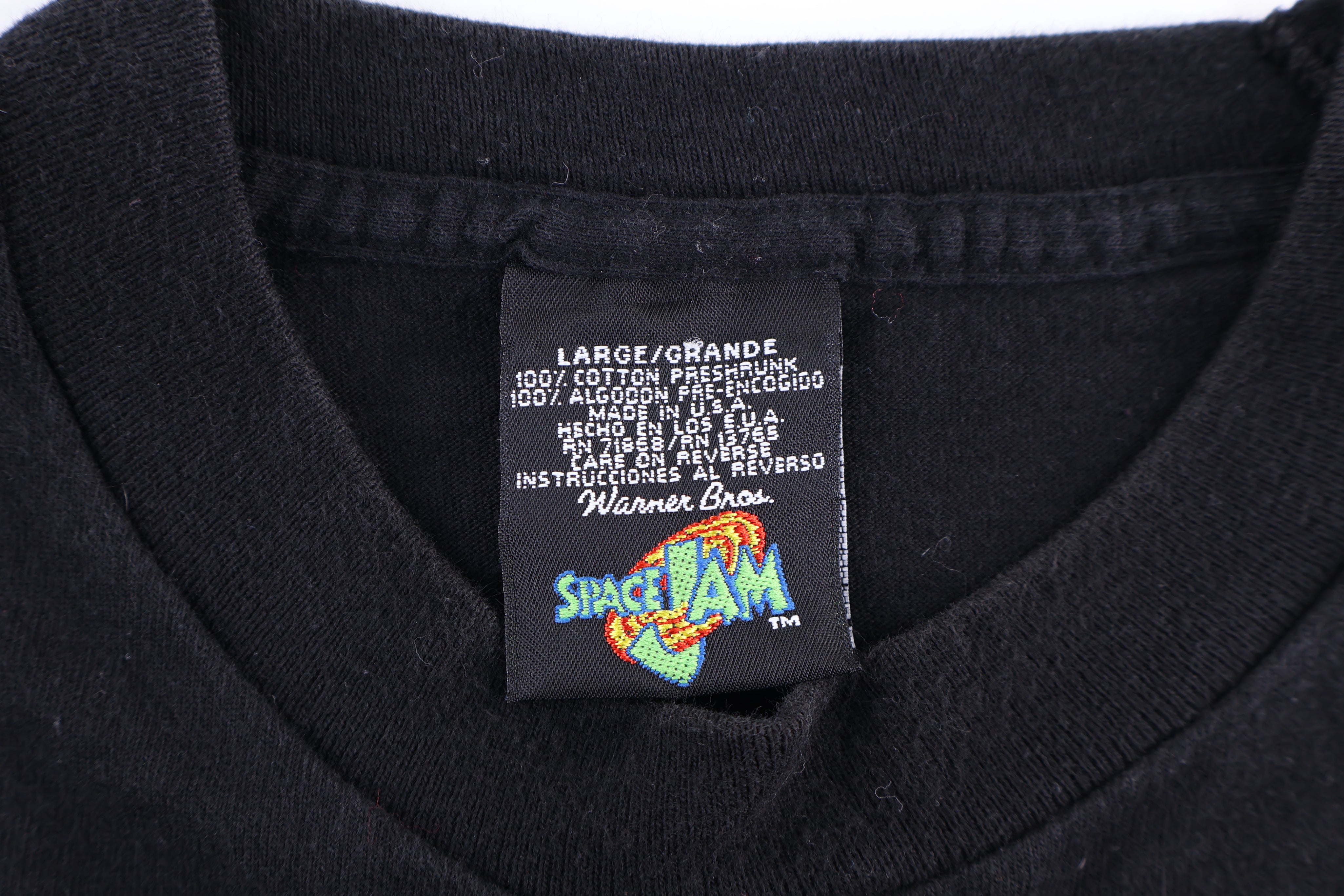 90's Space Jam Looney Tunes LS T-shirt - Shirts & Tops - Thrifted Threads