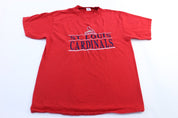 90's St. Louis Cardinals Embroidered Logo 7 T-Shirt - T-Shirt - Thrifted Threads
