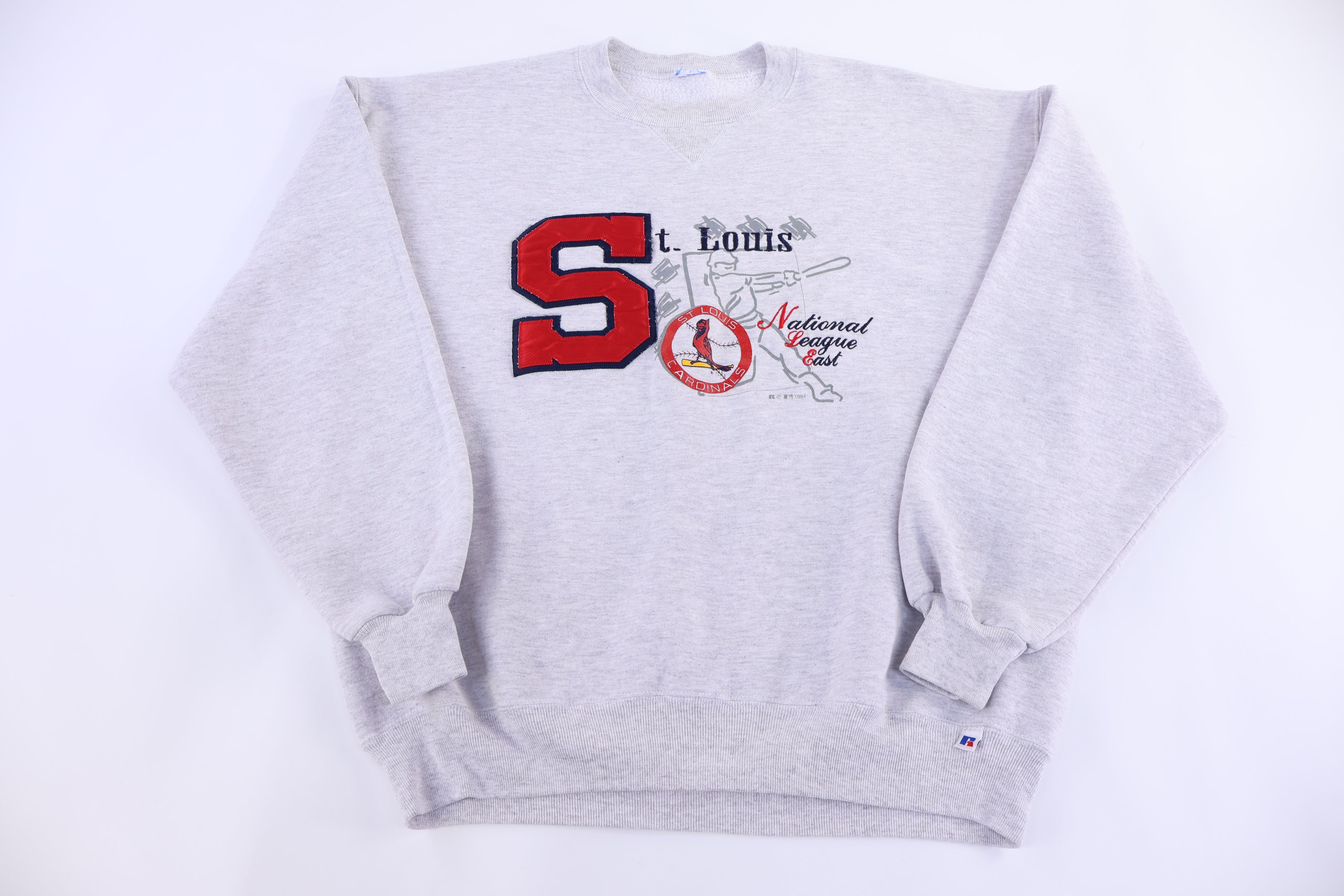 90's St. Louis Cardinals Sweatshirt - Sweatshirt - Thrifted Threads