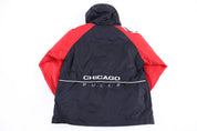 90's Starter Chicago Bulls Basketball Full Zip Windbreaker - Jacket - Thrifted Threads