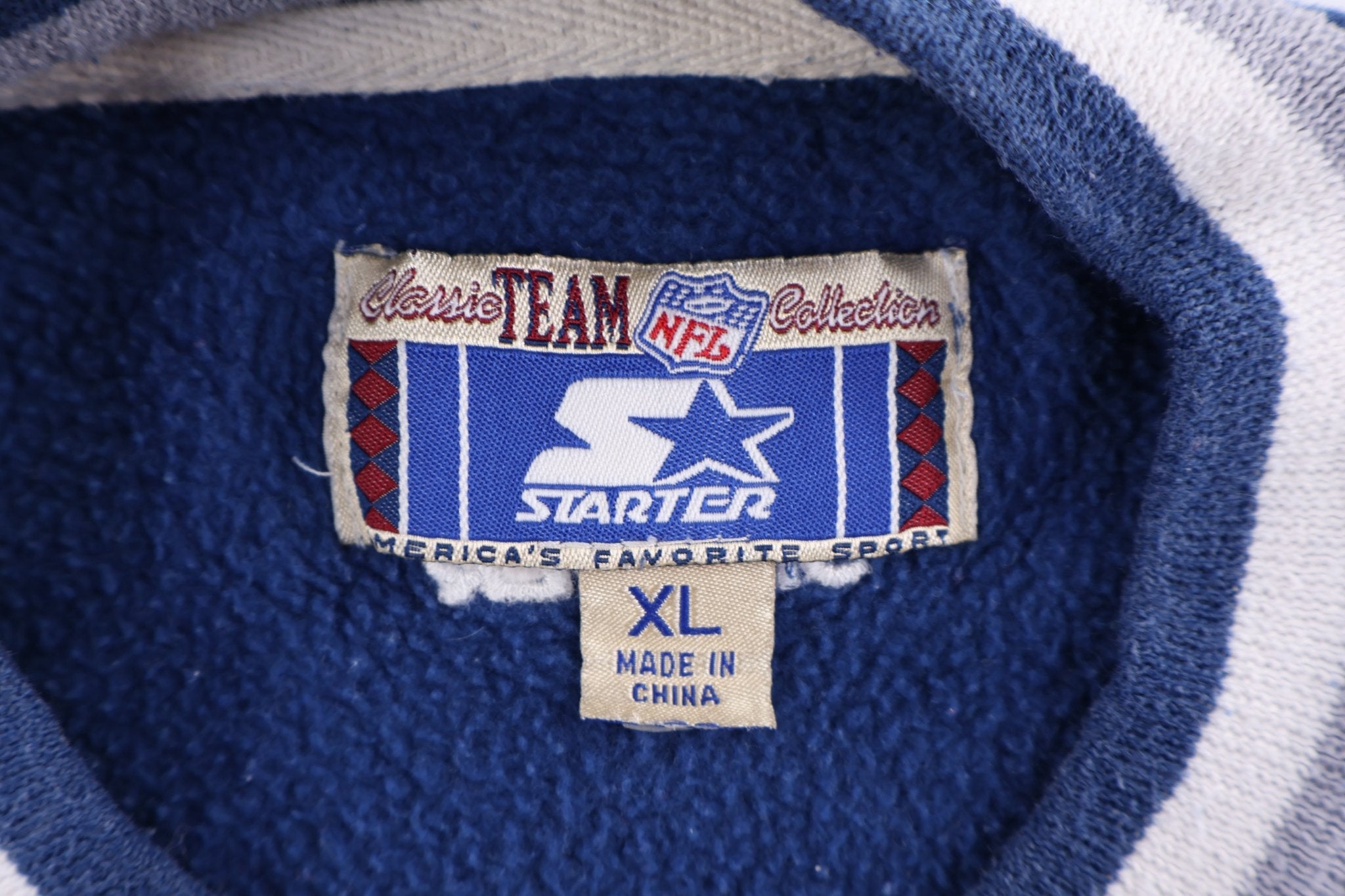 90's Starter Dallas Cowboys Football Sweatshirt - Sweatshirt - Thrifted Threads