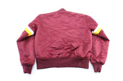 90's Starter Embroidered Logo Washington Redskins Bomber Jacket - ThriftedThreads.com