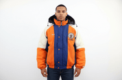 90's Starter Illinois University Full Zip Puffer Jacket - Jacket - Thrifted Threads