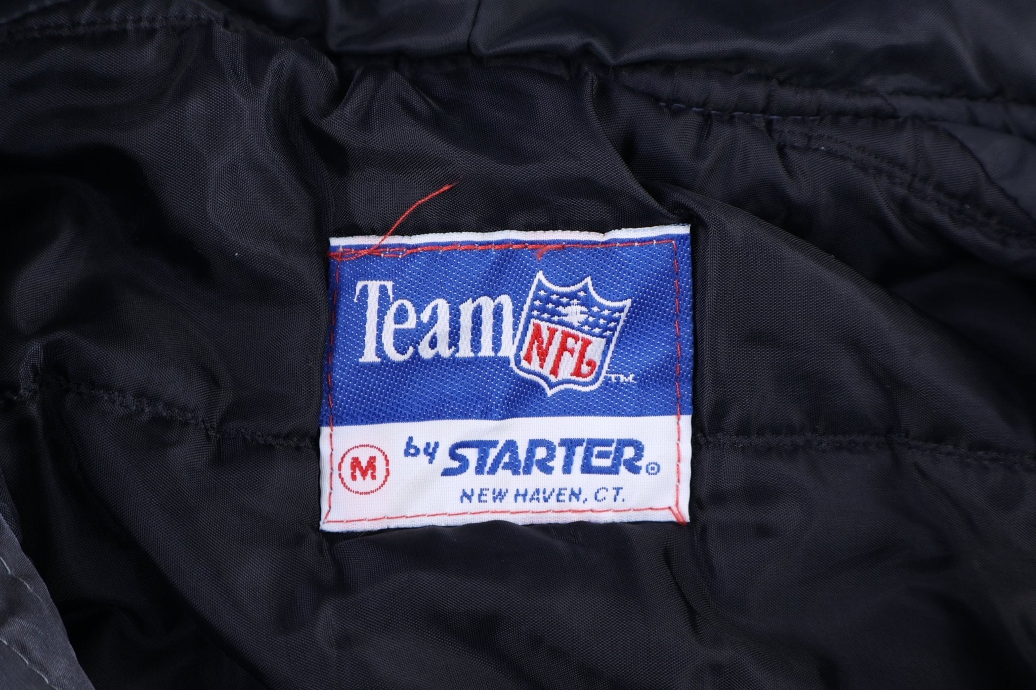 90's Starter Oakland Raiders Football Full Zip Jacket - Jacket - Thrifted Threads
