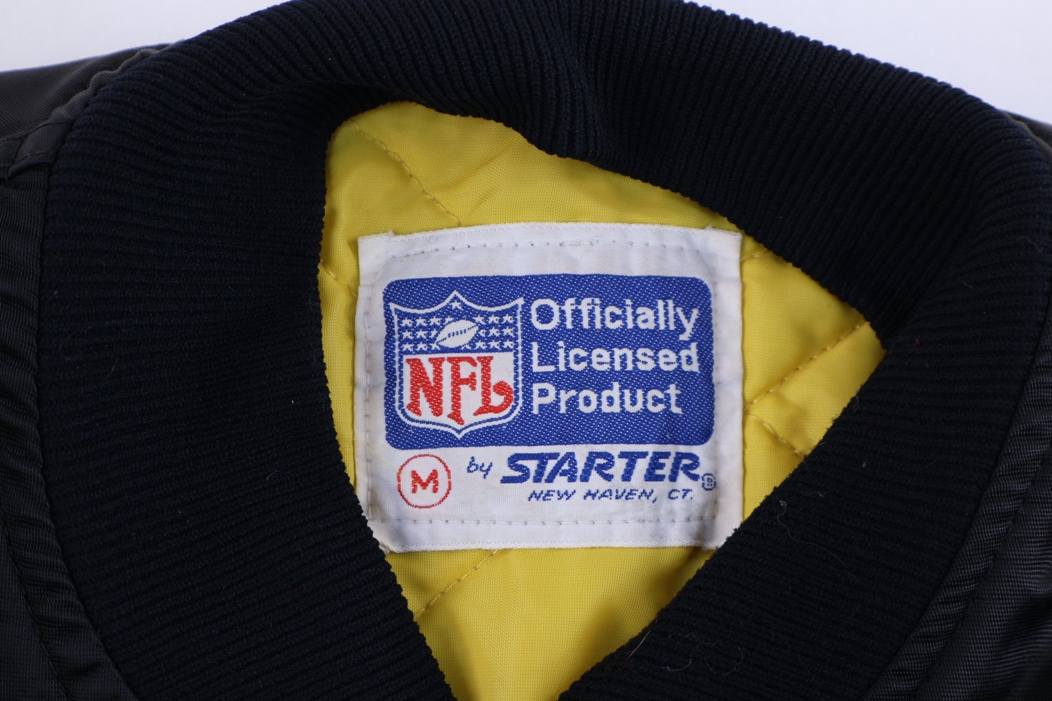 90's Starter Pittsburgh Steelers Football Bomber Jacket - Jacket - Thrifted Threads
