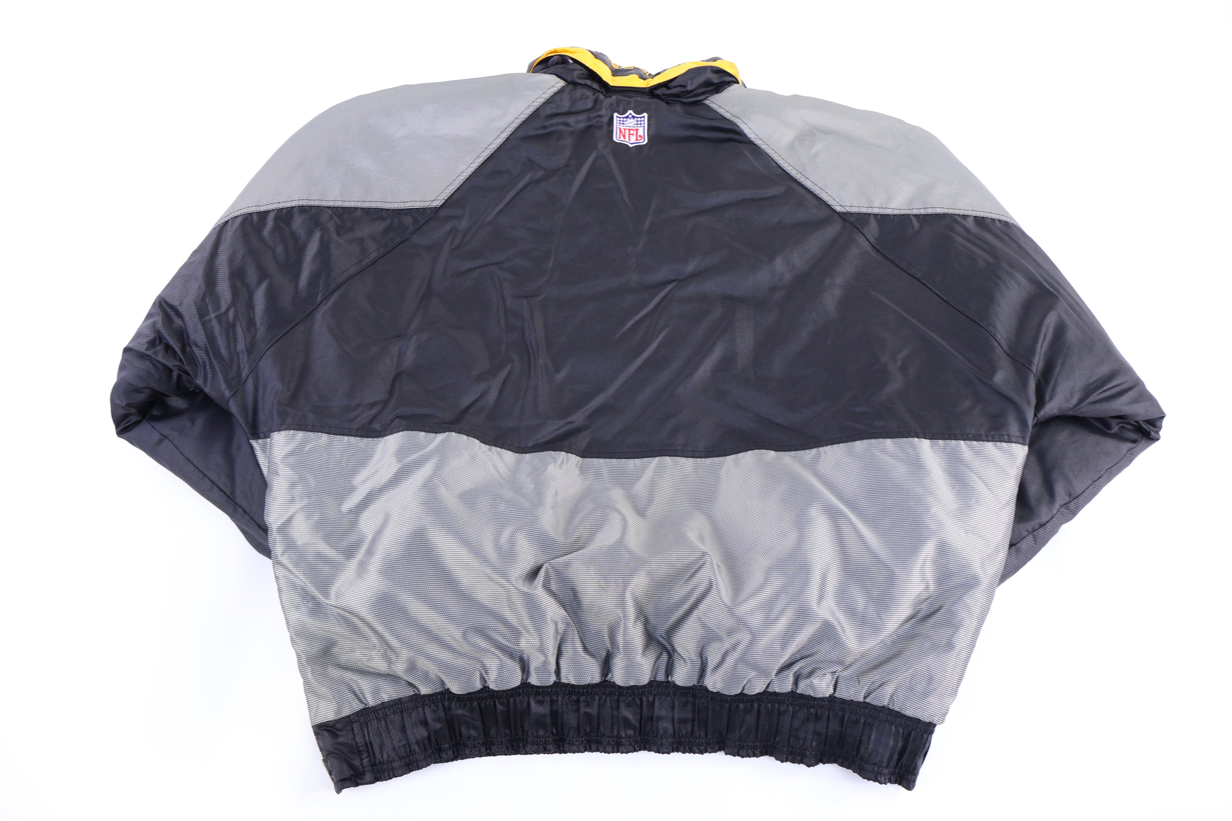 90's Starter Pittsburgh Steelers Football Full Zip Jacket - Jacket - Thrifted Threads