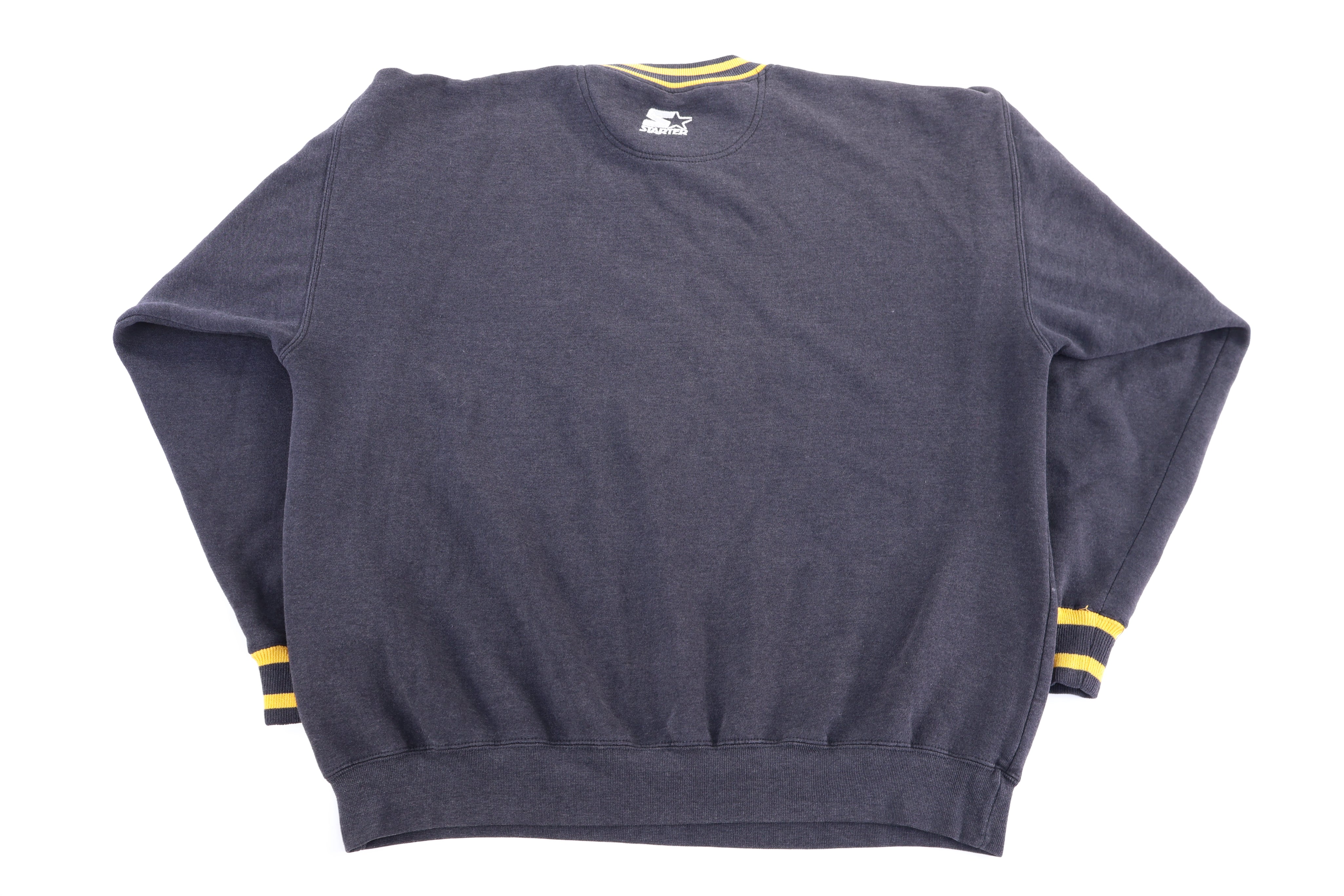 90's Starter Pittsburgh Steelers Football Sweatshirt - Sweatshirt - Thrifted Threads