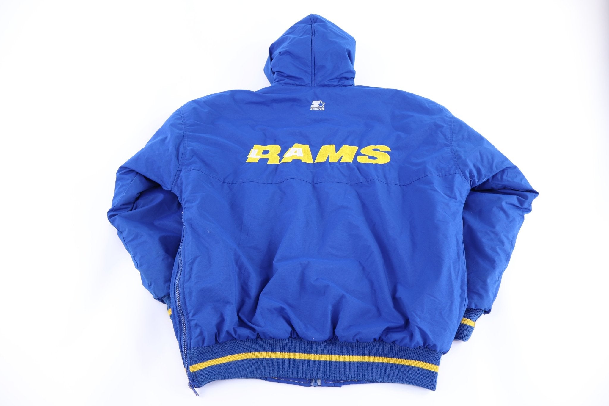 90's Starter St. Louis Rams Full Zip Jacket - Jacket - Thrifted Threads