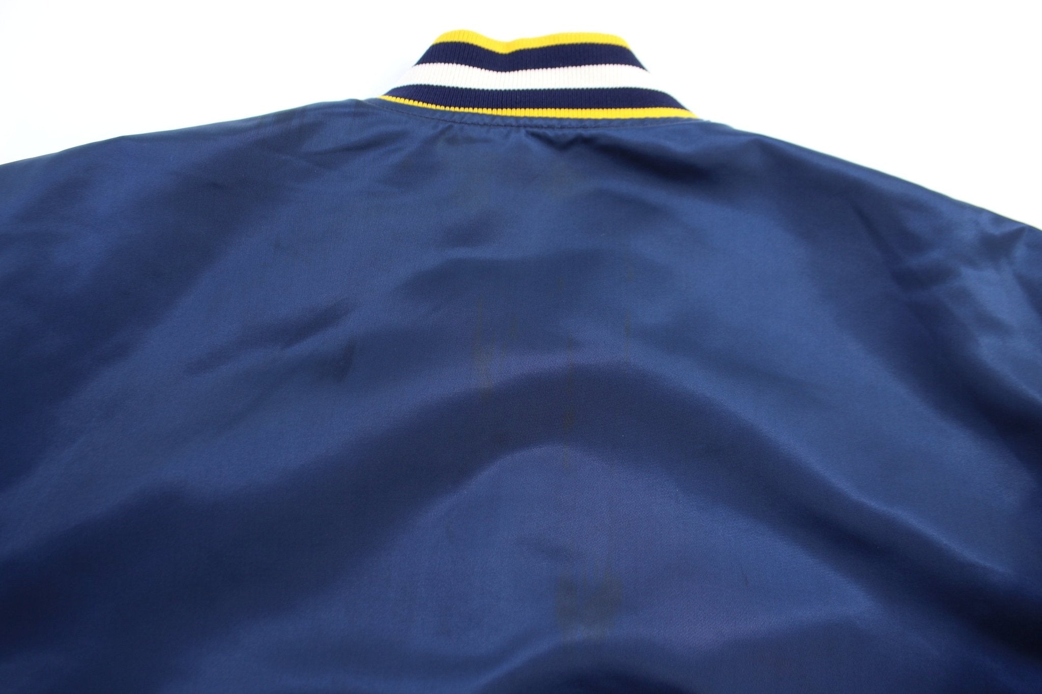 90's Starter University of Michigan Bomber Jacket - ThriftedThreads.com