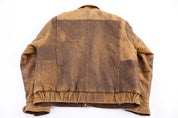 90's Startown Brown Leather Sherpa Lined Jacket - Jacket - Thrifted Threads