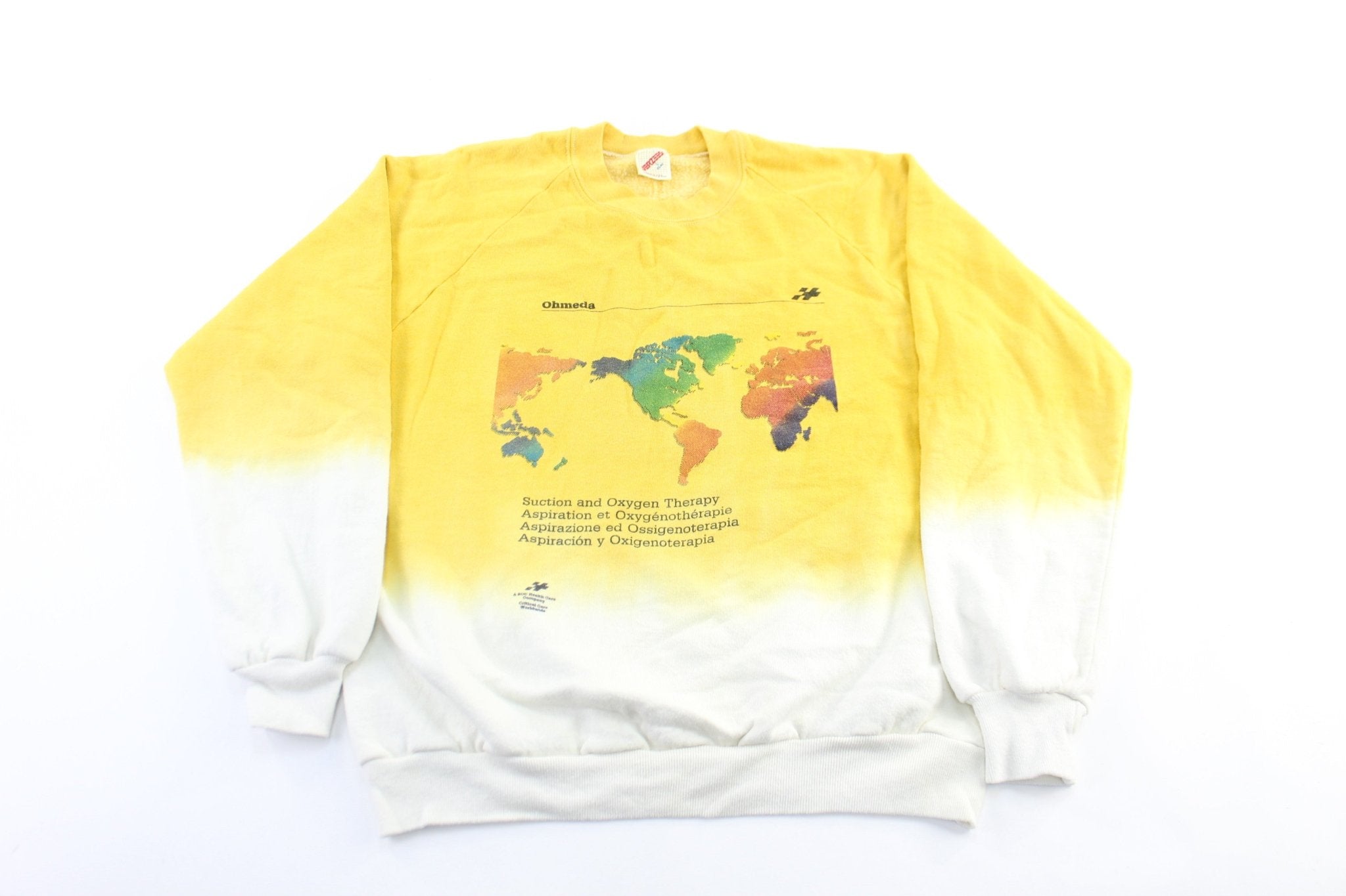 90's Suction and Oxygen Therapy Sweatshirt - ThriftedThreads.com