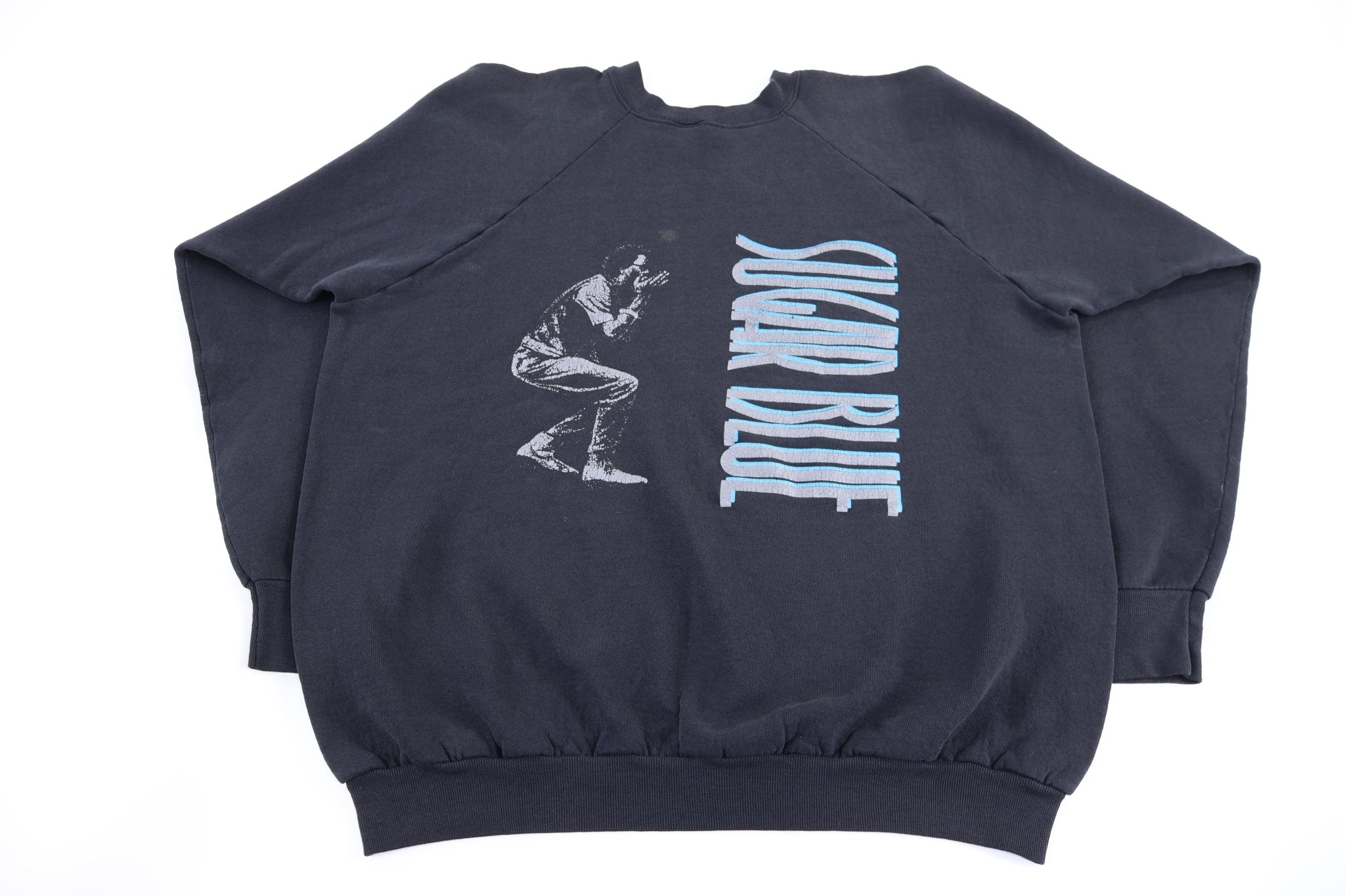 90's Sugar Blue Sweatshirt - Sweatshirt - Thrifted Threads