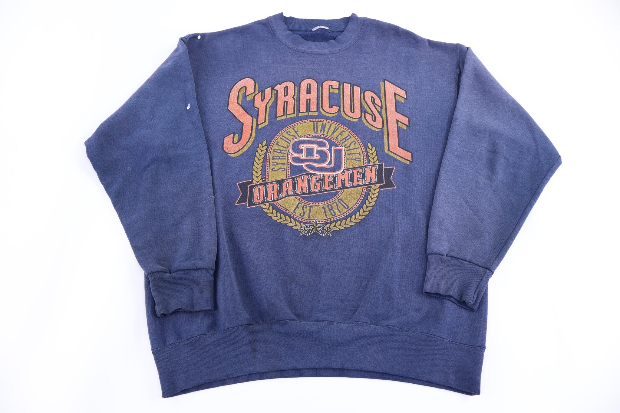 90's Syracuse University Sweatshirt - Sweatshirt - Thrifted Threads