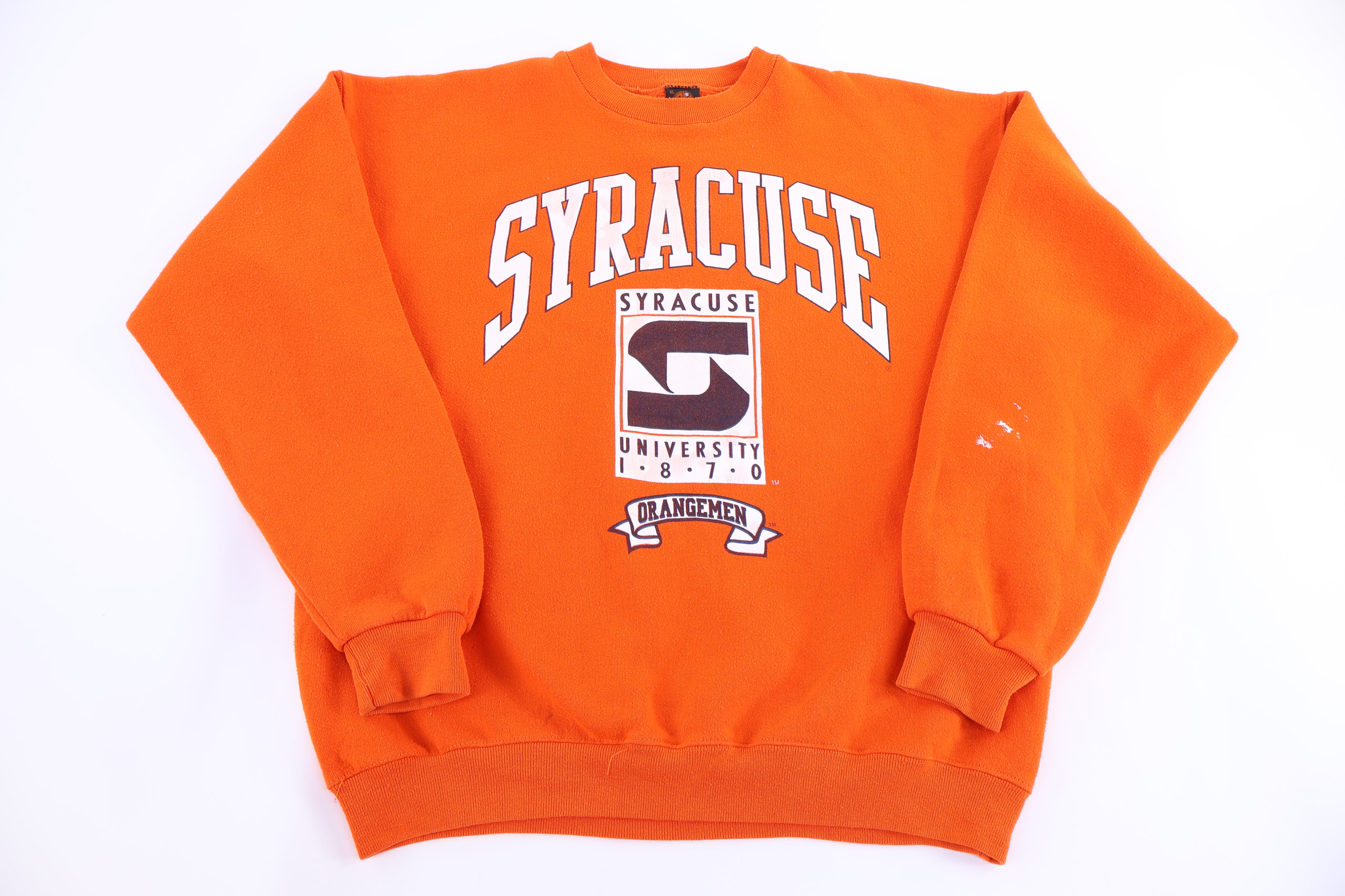 90's Syracuse University Sweatshirt - Sweatshirt - Thrifted Threads