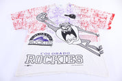 90's Taz the Devil Colorado Rockies Baseball T-shirt - Shirts & Tops - Thrifted Threads