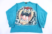 90's Taz the Devil Graphic LS T-shirt - Shirts & Topss - Thrifted Threads