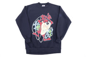 90's Taz The Devil Graphic Sweatshirt - Sweatshirt - Thrifted Threads