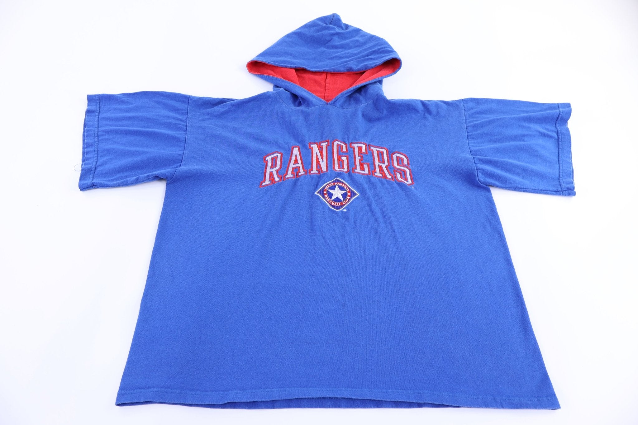 90's Texas Rangers Baseball Pullover Hoodie - Shirts & Tops - Thrifted Threads