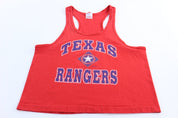 90's Texas Rangers Baseball Red Tank Top - Jerseys/Tanks - Thrifted Threads