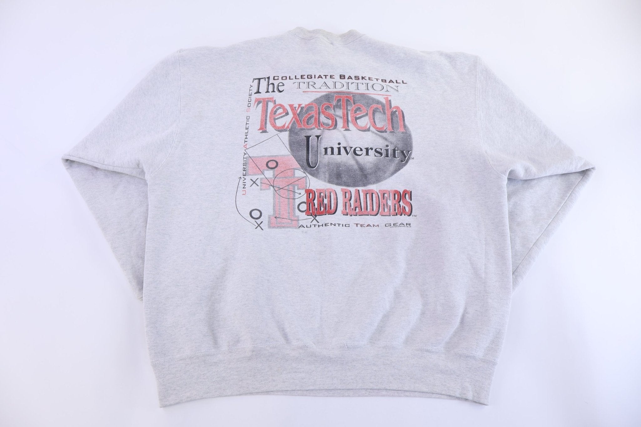 90's Texas Tech University Sweatshirt - Sweatshirt - Thrifted Threads