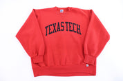 90's Texas Tech University Sweatshirt - Sweatshirt - Thrifted Threads