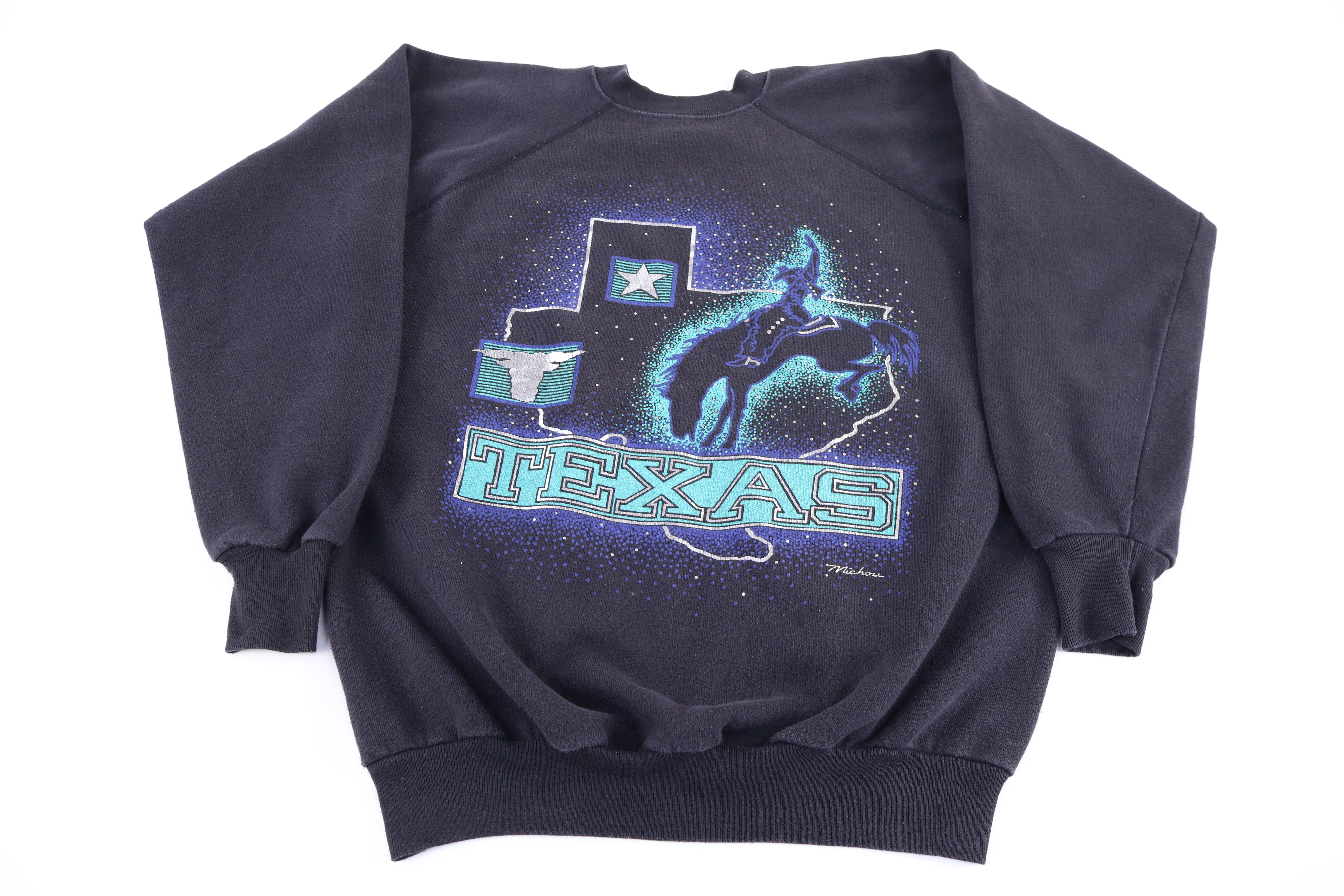 90's Texas Western Graphic Sweatshirt - Sweatshirt - Thrifted Threads