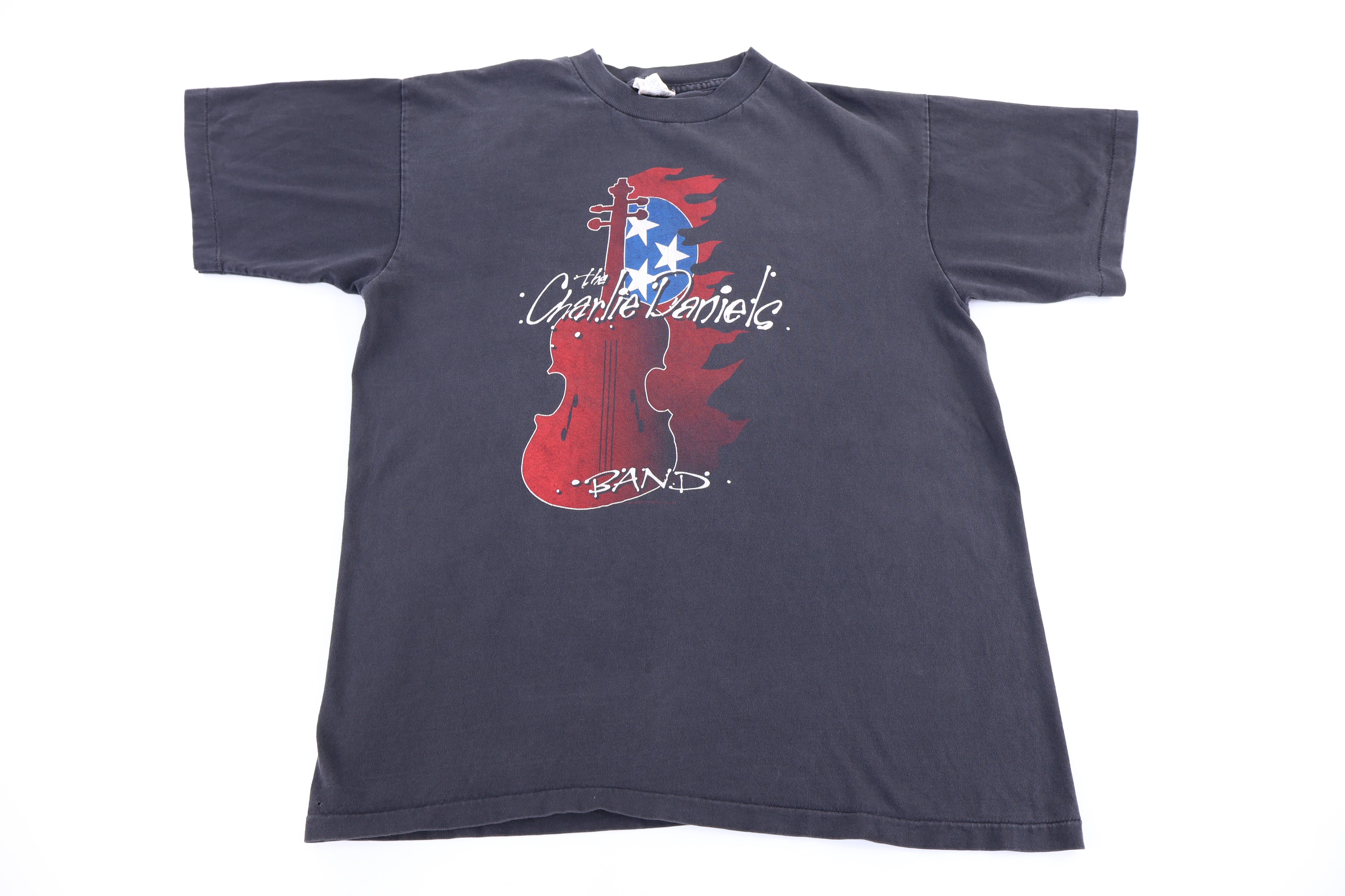 90's The Charlie Daniels Band T-shirt - Shirts & Tops - Thrifted Threads