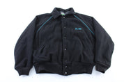 90's The Cosby Show Embroidered Bomber Jacket - ThriftedThreads.com
