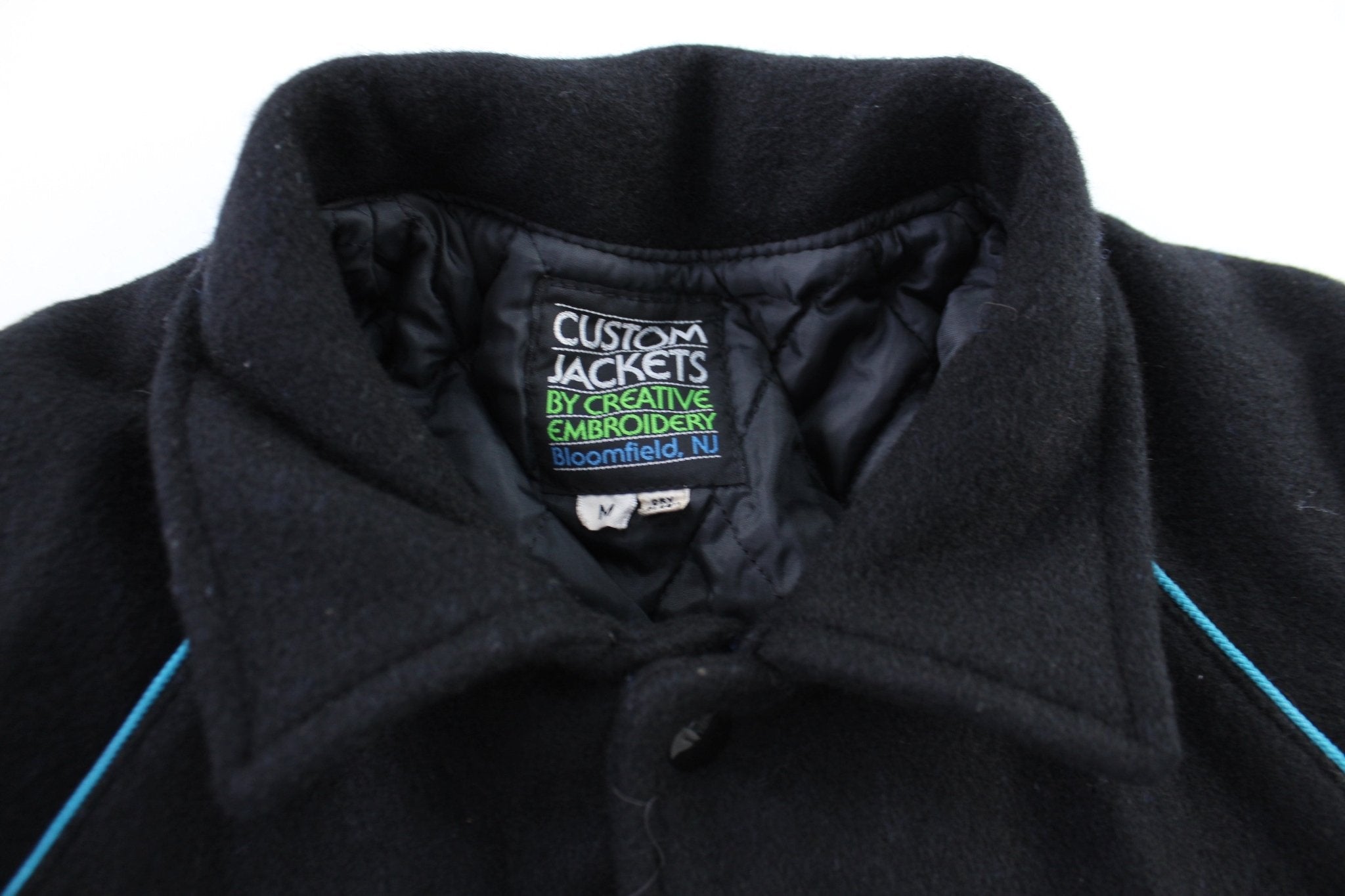90's The Cosby Show Embroidered Bomber Jacket - ThriftedThreads.com