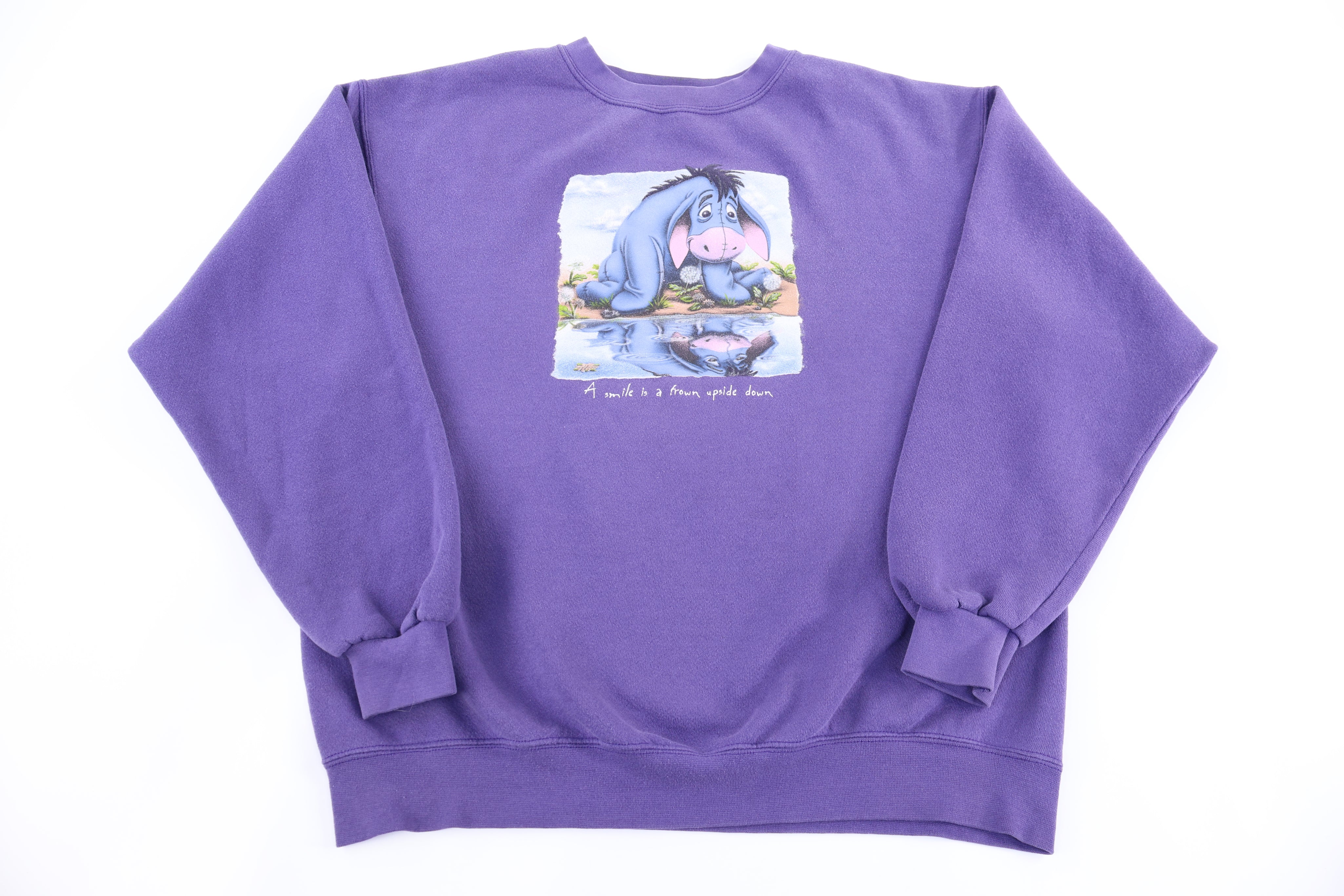 90's The Disney Store Eeyore Graphic Sweatshirt - Sweatshirt - Thrifted Threads