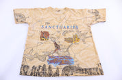 90's The Sanctuaries All Over Graphic T-shirt - Shirts & Tops - Thrifted Threads