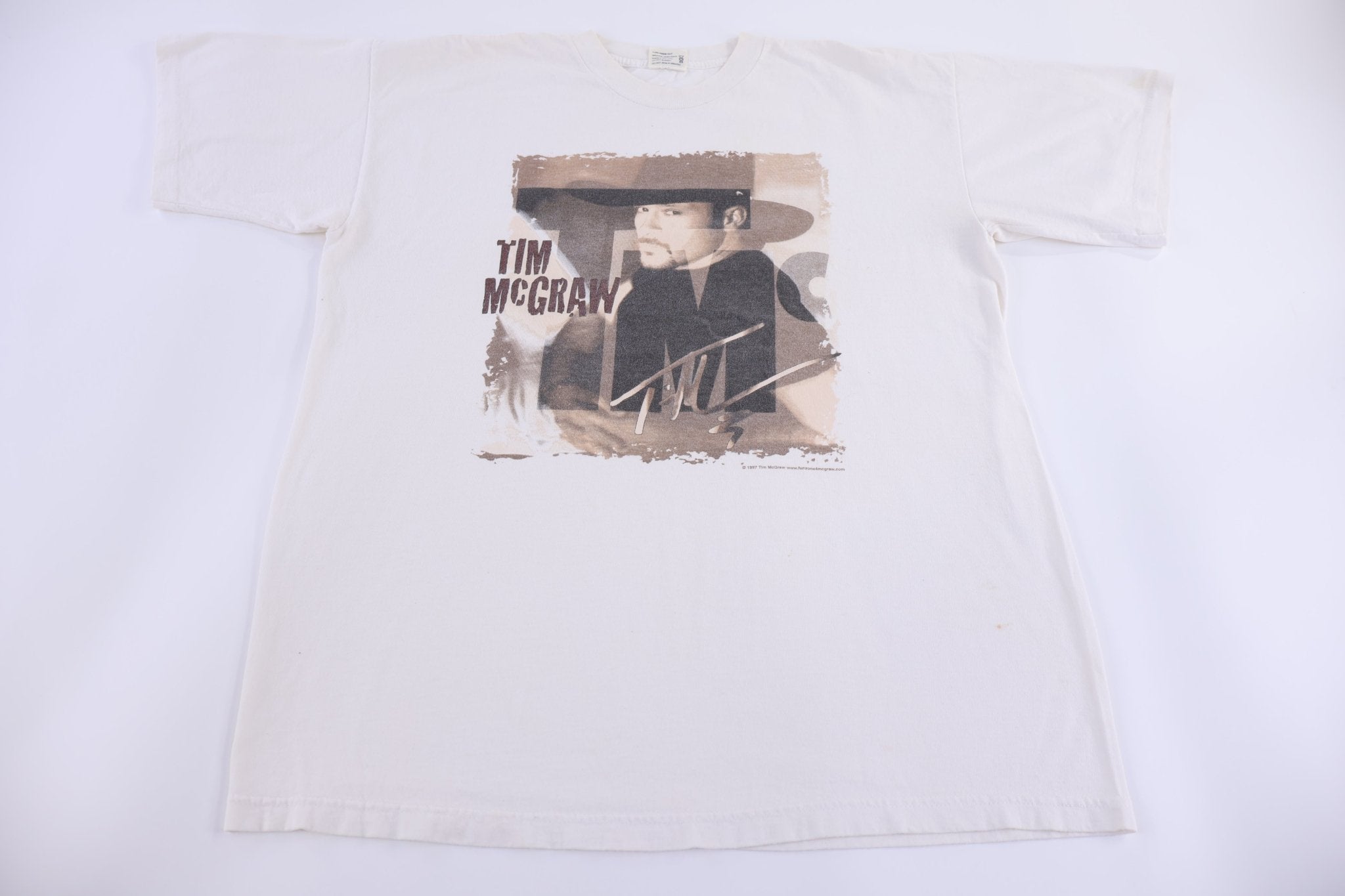 90's Tim McGraw Tour T-shirt - Shirts & Tops - Thrifted Threads