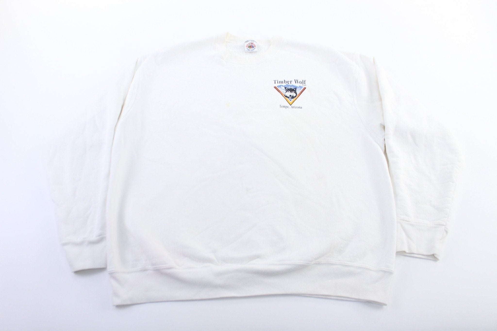90's Timber Wolf Pub Sweatshirt - Sweatshirts - Thrifted Threads