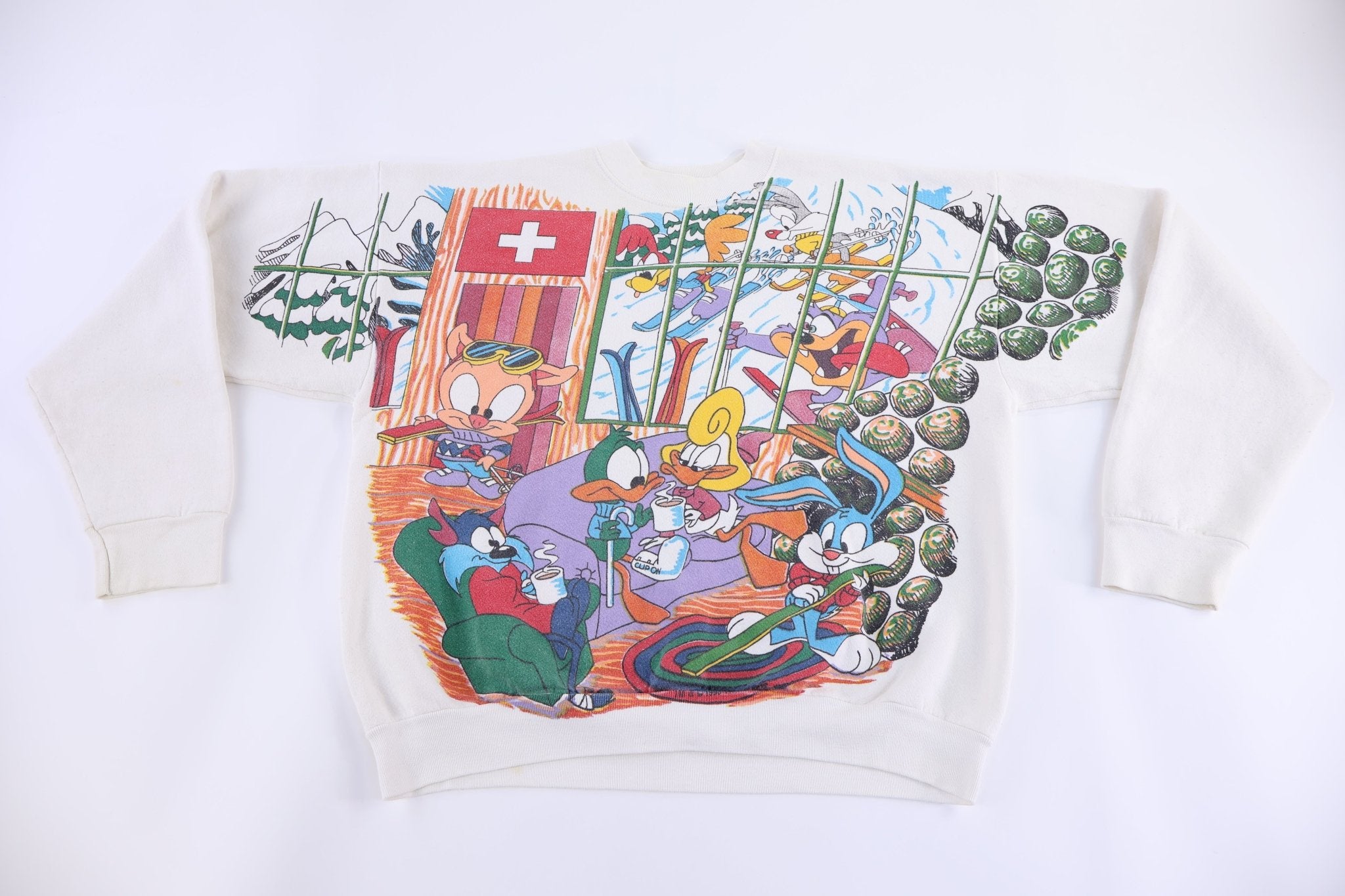 90's Tiny Toons Graphic Sweatshirt - Sweatshirt - Thrifted Threads