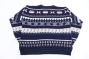 90's Todays New Multipattern Knit Sweater - Sweater - Thrifted Threads