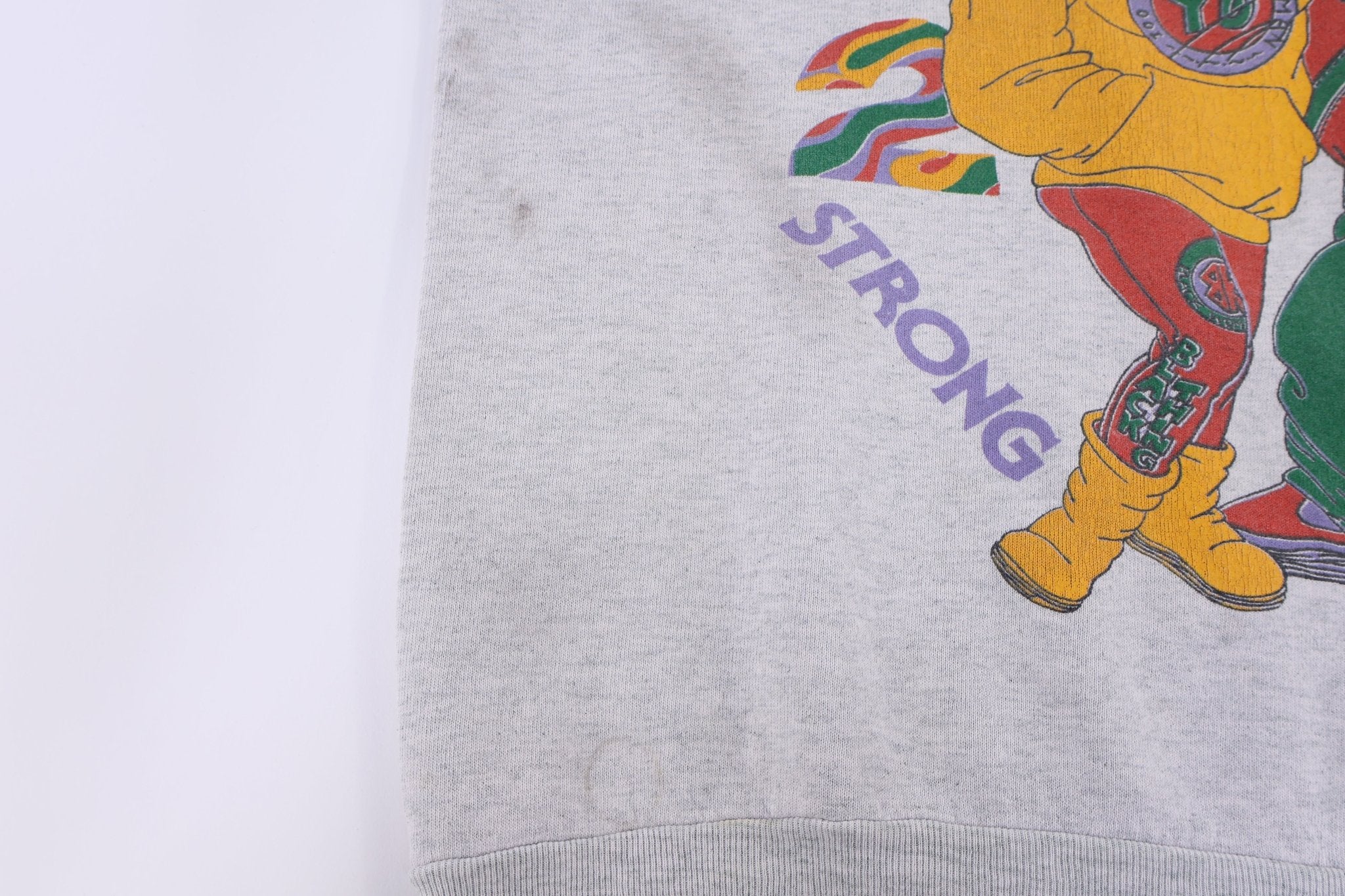 90's Together 2 Strong Graphic Sweatshirt - Sweatshirt - Thrifted Threads
