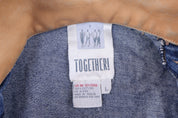 90's Together Denim Full Zip Jacket - Jacket - Thrifted Threads