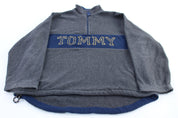 90's Tommy Hilfiger Embroidered Fleece Half Zip Pullover - ThriftedThreads.com