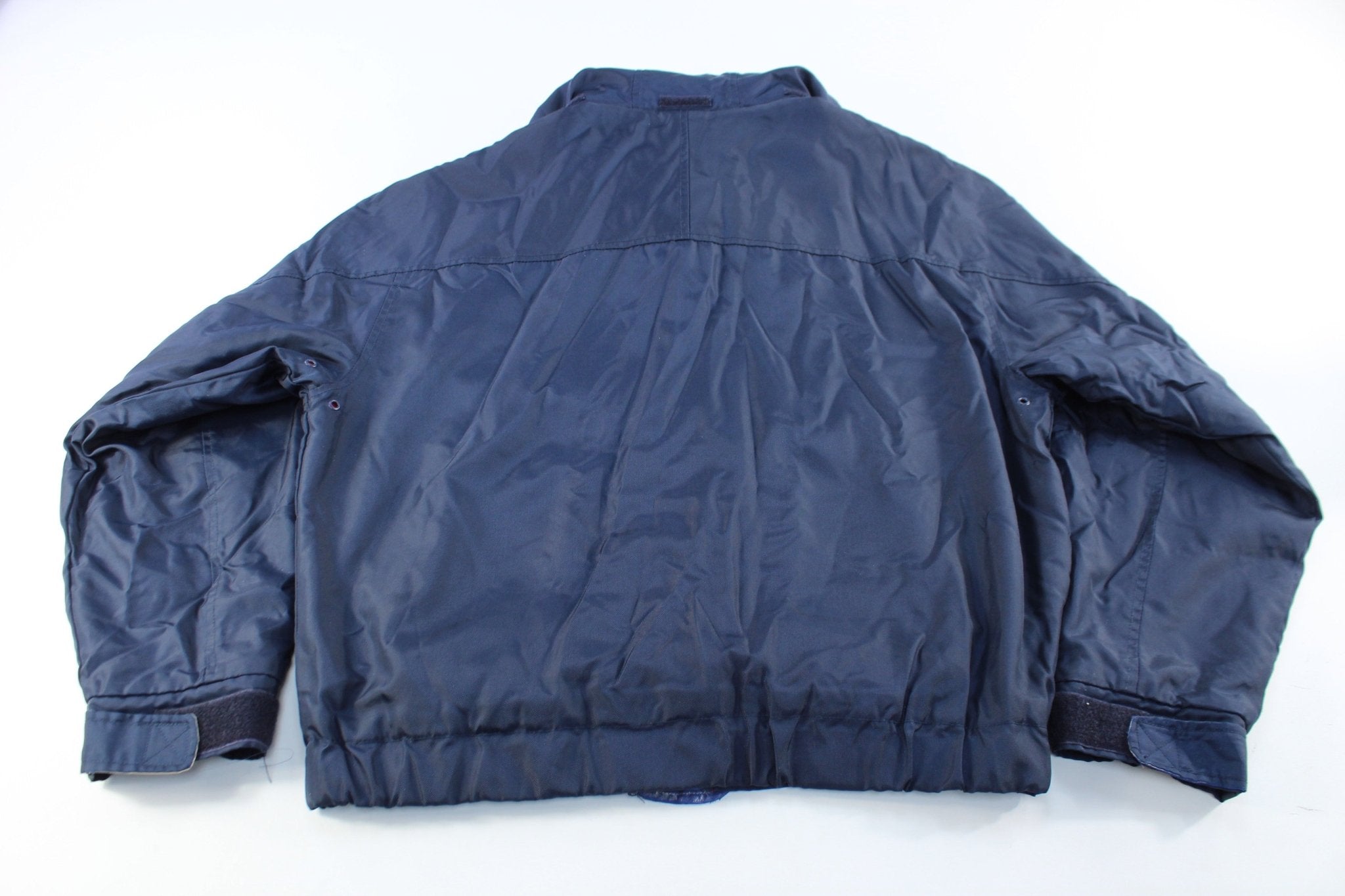 Tommy Hilfiger Jacket VTG 90’s Blue&Stripped Sleeves Windbreaker outlet Zip Up Size 2XL