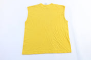 90's Tommy Hilfiger Jeans Yellow Tank Top - ThriftedThreads.com
