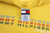 90's Tommy Hilfiger Jeans Yellow Tank Top - ThriftedThreads.com