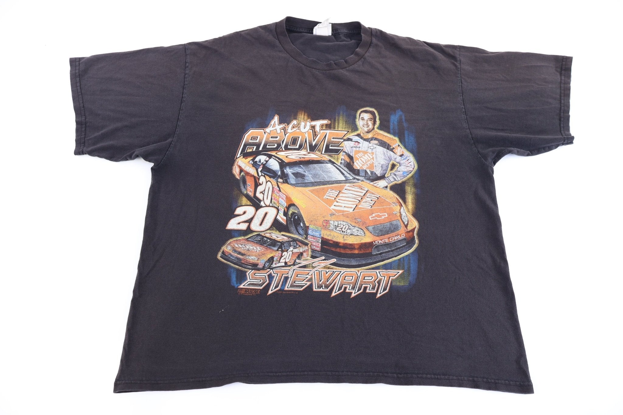 90's Tony Stewart Racing Graphic T-shirt - Shirts & Tops - Thrifted Threads